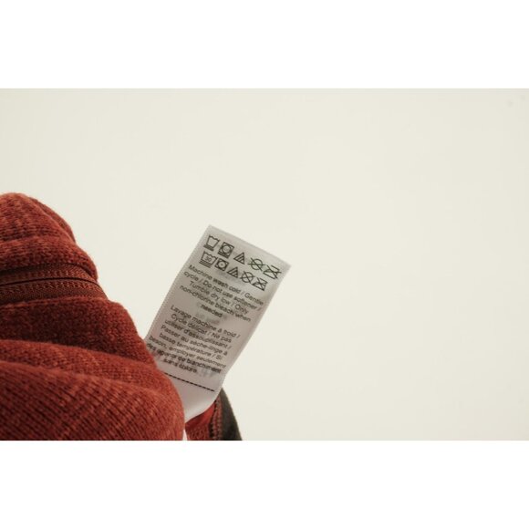 UNTUCKit Kezoh Full Zip Fleece Sweater Men’s XL Comfort Stretch Soft Red Heather - Picture 9 of 10